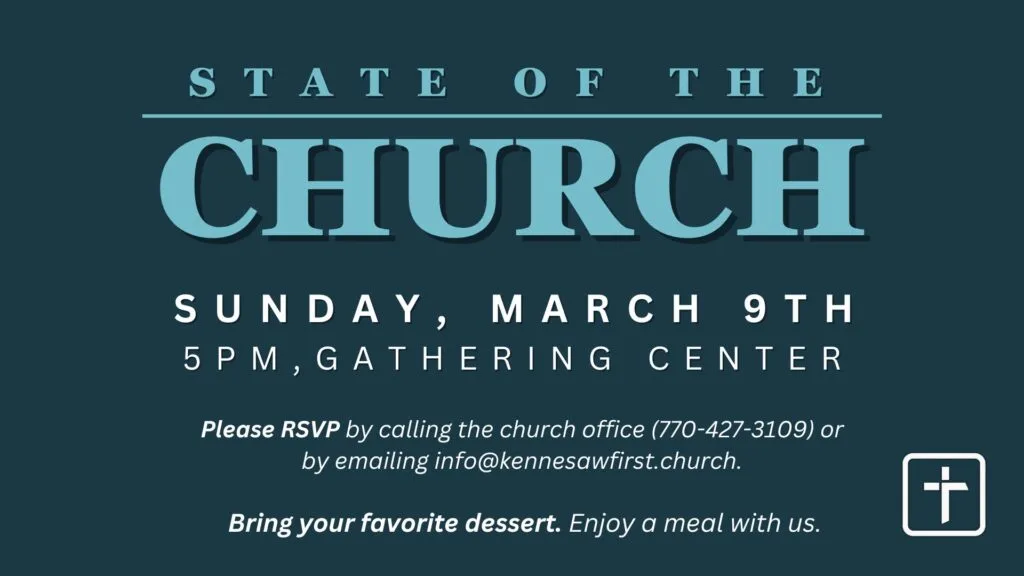 Kennesaw First State of the Church leadership event at Gathering Center